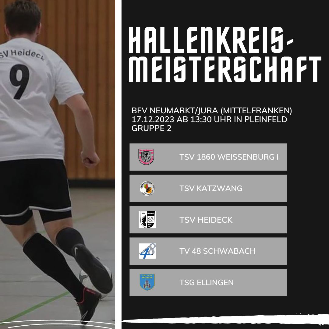 Featured image for “Herren: Gruppe & Spielplan Hallenkreismeisterschaft”